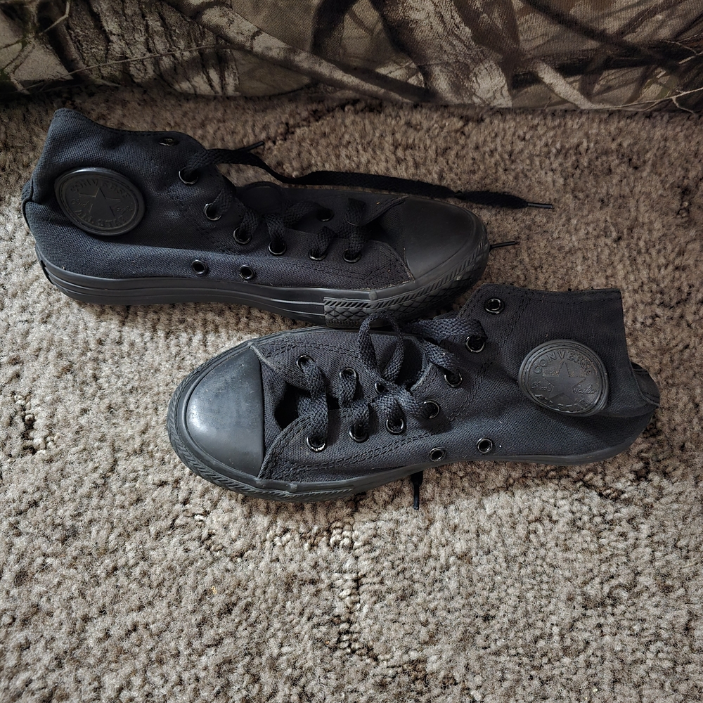 Kids Black Sneakers